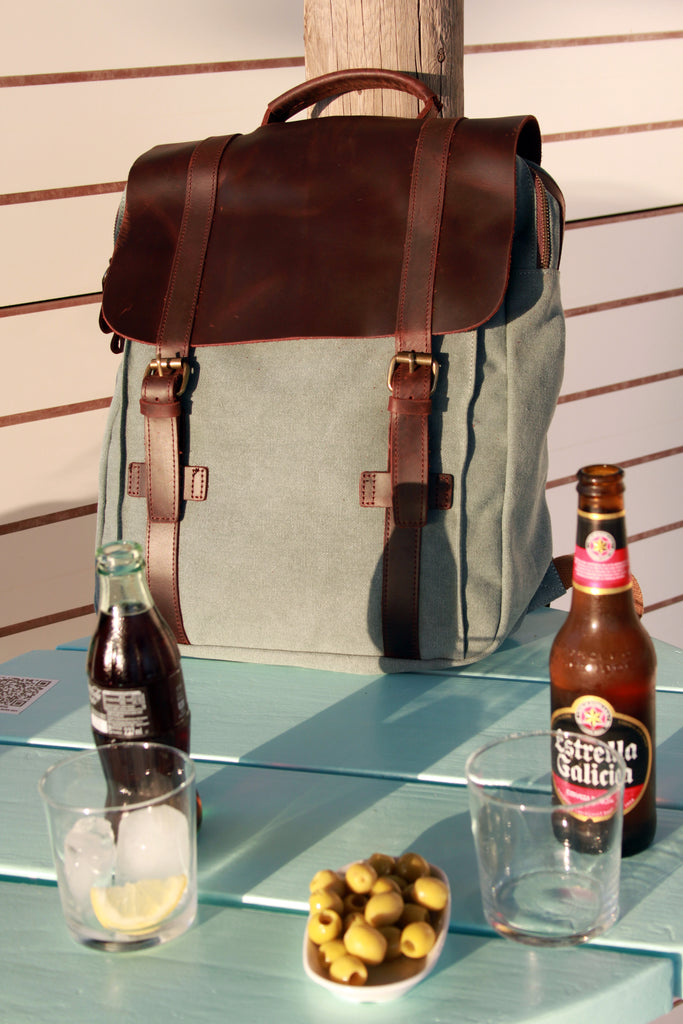 Sac à dos pour sortir avec des amis, manger des tapas, aller à la plage, à la campagne ou en ville.