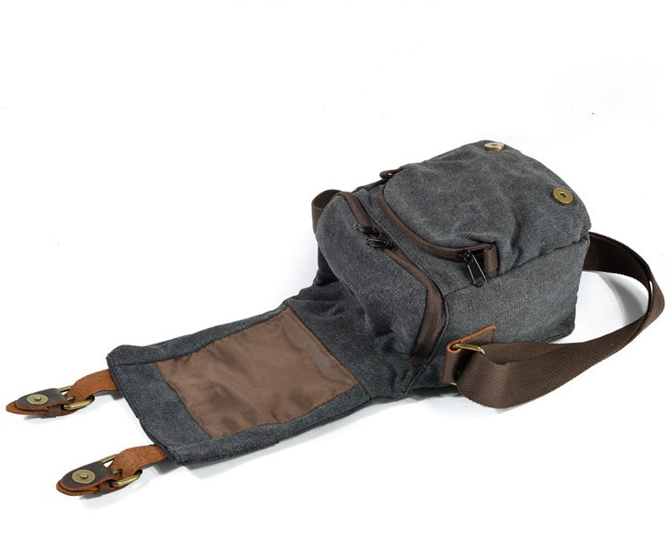 Mochila Bandolera Vintage para cámaras de fotos