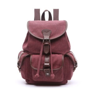 Strasbourg - Mochila escolar de lona impermeable para portátil - 5 Colores