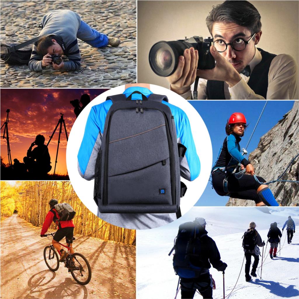 mochila para fotógrafos para viajes aventureros
