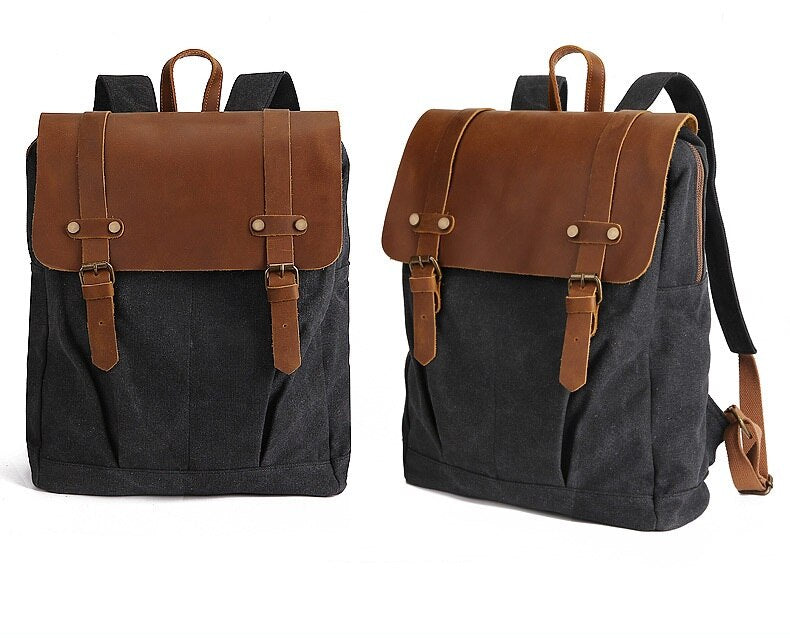 Sacs à dos féminins de style français, militaire et rétro pour les adolescents branchés