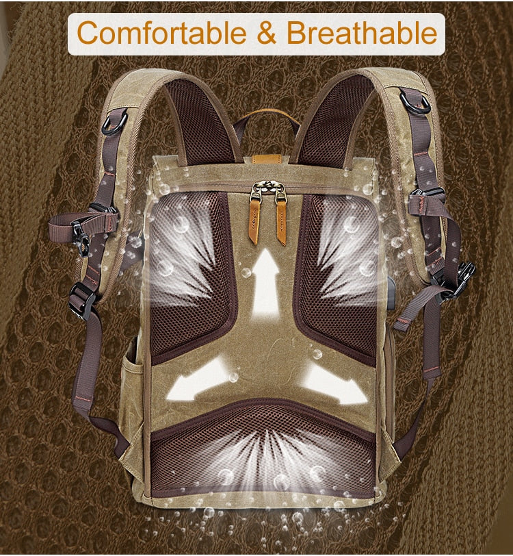 Sac à dos ergonomique pour appareil photo