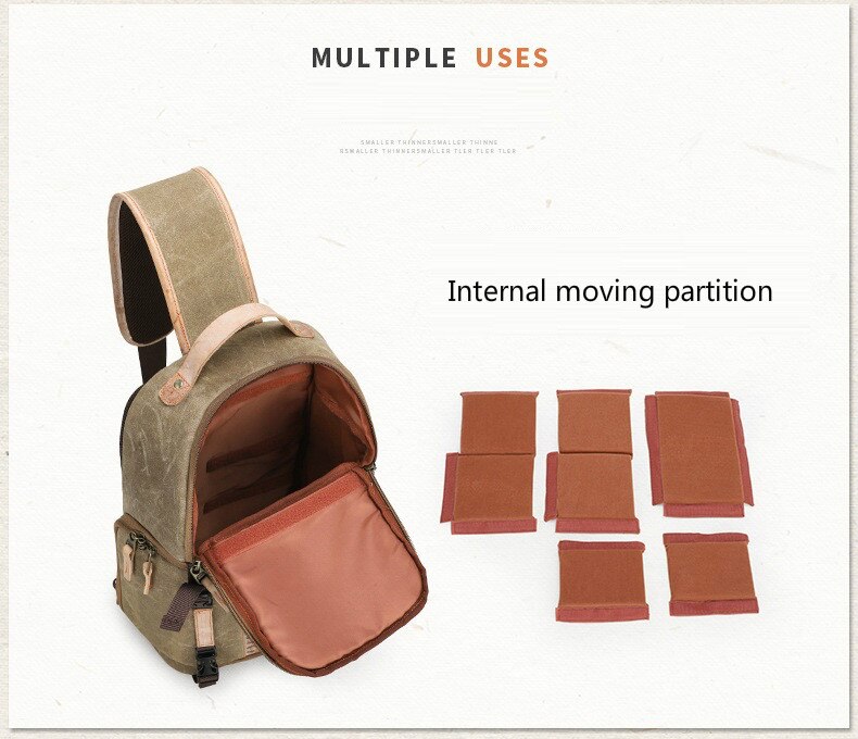 sac à bandoulière pour le transport du matériel photo, sac à bandoulière crocheté de style vintage