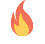 Icono decorativo de un fuego que indica una oferta.